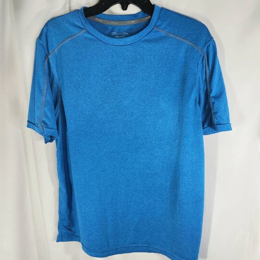Champion Vapor Blue Athletic Tee Size Large